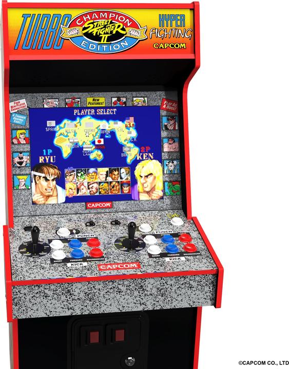 Actual product image Arcade1Up Street Fighter Legacy 14-in-1 Wifi