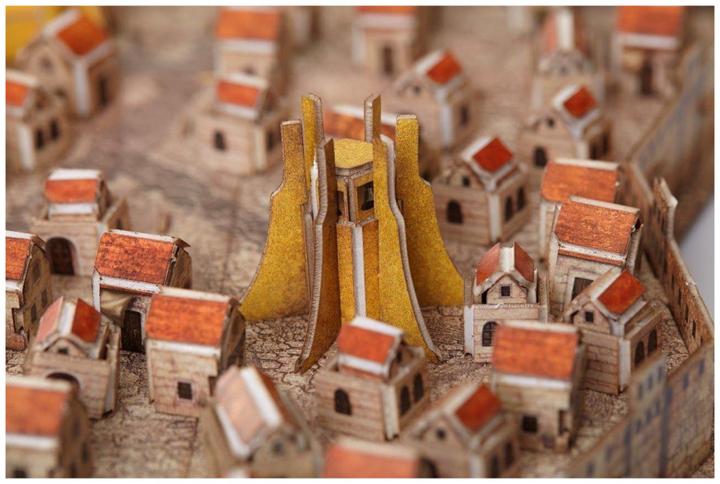Actual product image 4D City 3D Game of Thrones : Kings Landing (260 pieces)