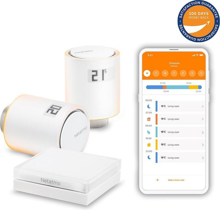 Netatmo Kit starter Smart Radiator Valves