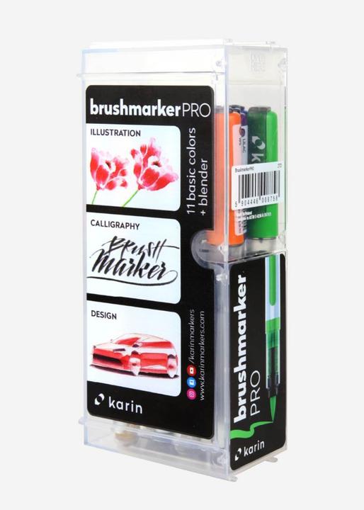 Image du produit Karin Brushmarker Pro (Multicolore, 11 x)