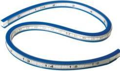 Image du produit Westcott Règle à courbes TC-385 blanche (40 cm)