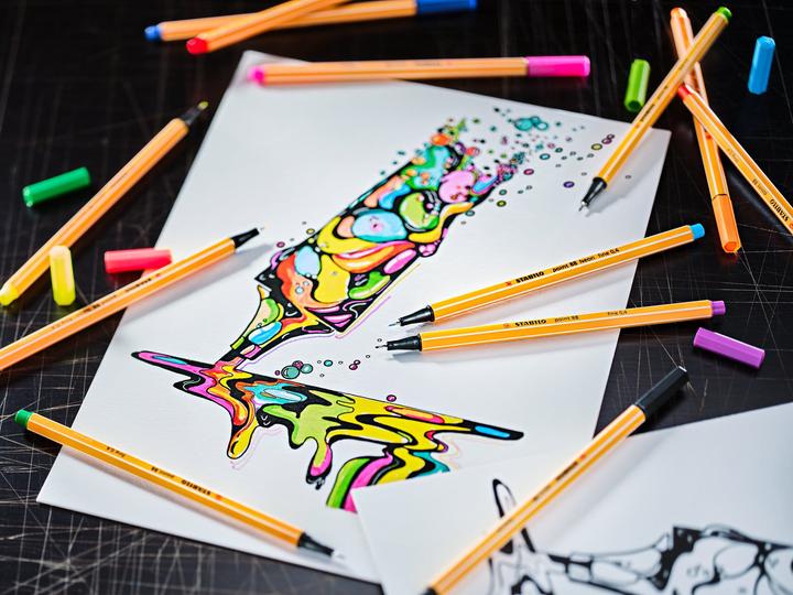 Actual product image STABILO Point 88 (Multicoloured, 18 x)