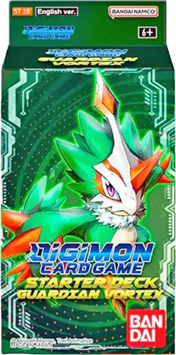Actual product image Digimon - ST18 - Guardian Vortex - Starter Deck (EN) (English, Booster Pack)