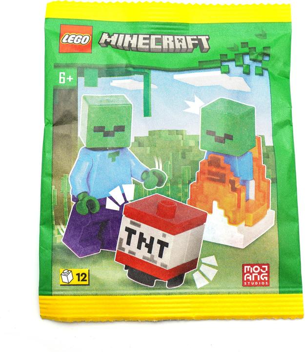 Actual product image LEGO Minecraft Zombie and Baby Zombie + TNT - 662403 NEW! Quantity 1x (662403)