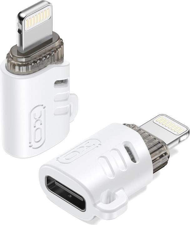 Actual product image xO adapter NB256E USB-C - Lightning white (USB Type C, Lightning)