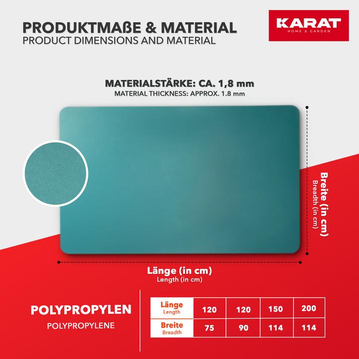 Produktbild Karat Bodenschutzmatte Color (90 x 120 cm)