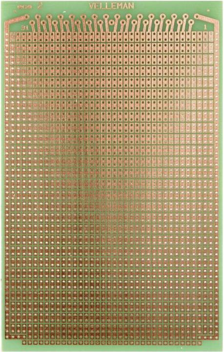 Actual product image Velleman ECS2 Euro board 2 hole (Circuit board)