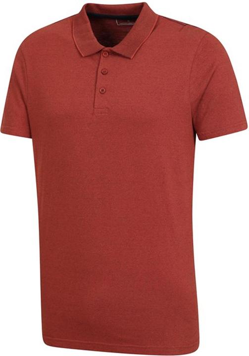 Actual product image Mountain Warehouse Mens Cordyline Textured Polo Shirt (XS)