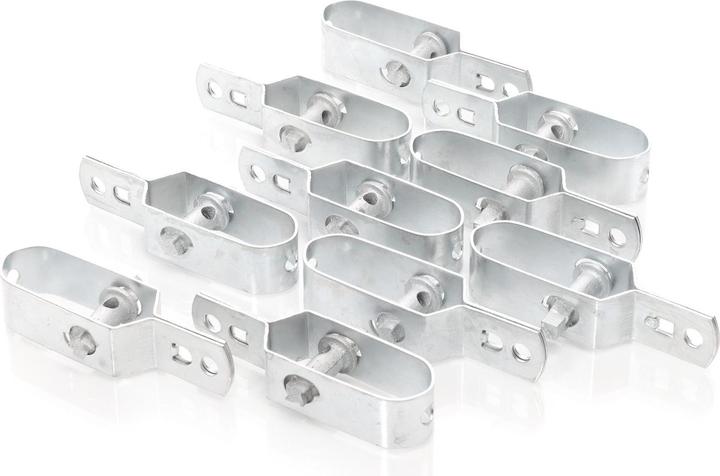 Actual product image Toboli 10 pcs Wire Tensioner Set Galvanised Wire Tightener Strainer Garden Wire Fence Cable Tool