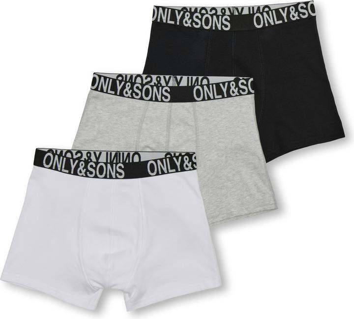 Produktbild Only & Sons Osjfitz Wb Bold Logo Boxer 3pk. Acc Noos (170)