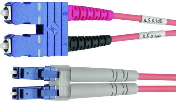 Produktbild Telegärtner L00892A0075 3m SC LC Mehrfarben Glasfaserkabel (CAT8.1, 3 m)