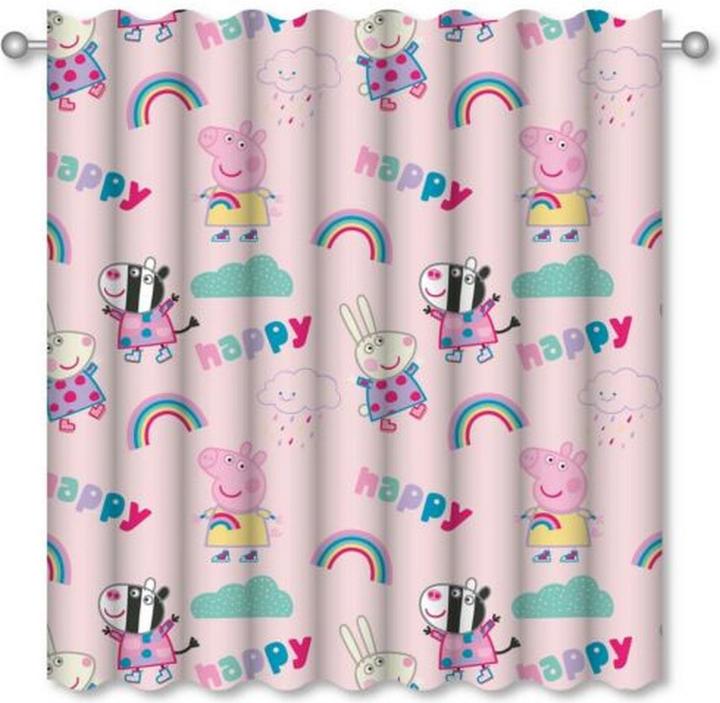 Immagine prodotto Peppa Pig Tende plissettate Storm 2-pack (137 x 168 cm)