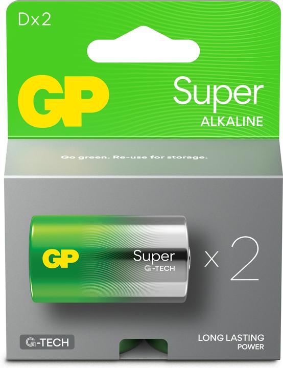 Produktbild GP Batteries Super (1 Stk., D)
