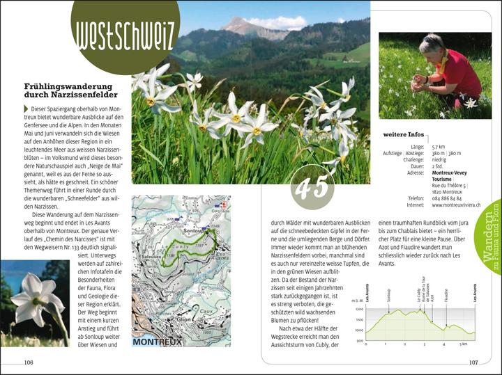 Produktbild Wandern zu Flora und Fauna Erlebnis Schweiz (Deutsch, Hallwag Kümmerly+Frey AG, 2022)