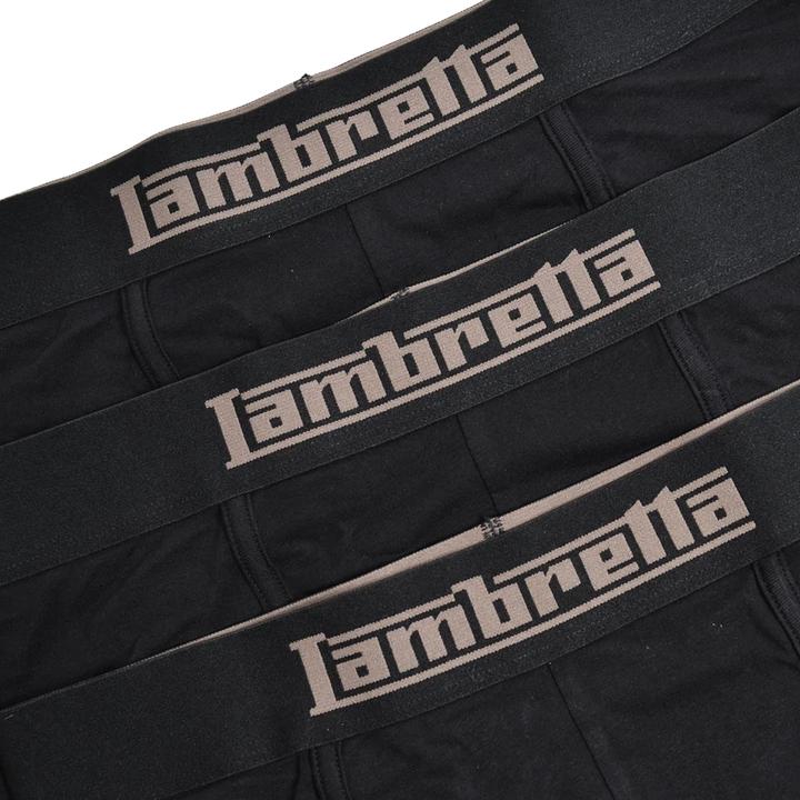 Actual product image Lambretta Mens Essential Boxer Shorts (Pack of 3) (XXL, pack of 3)