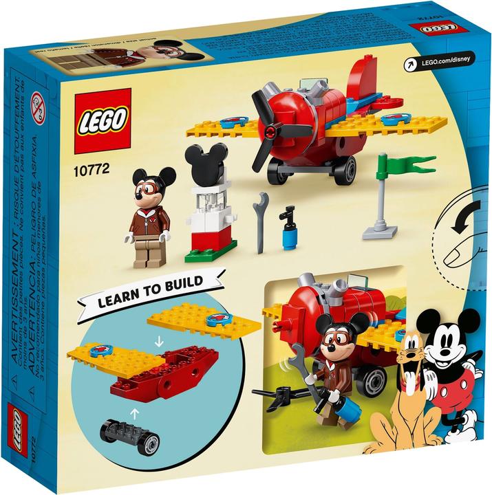Image du produit LEGO Avion à hélice Micky de Disney (10772, LEGO Disney)