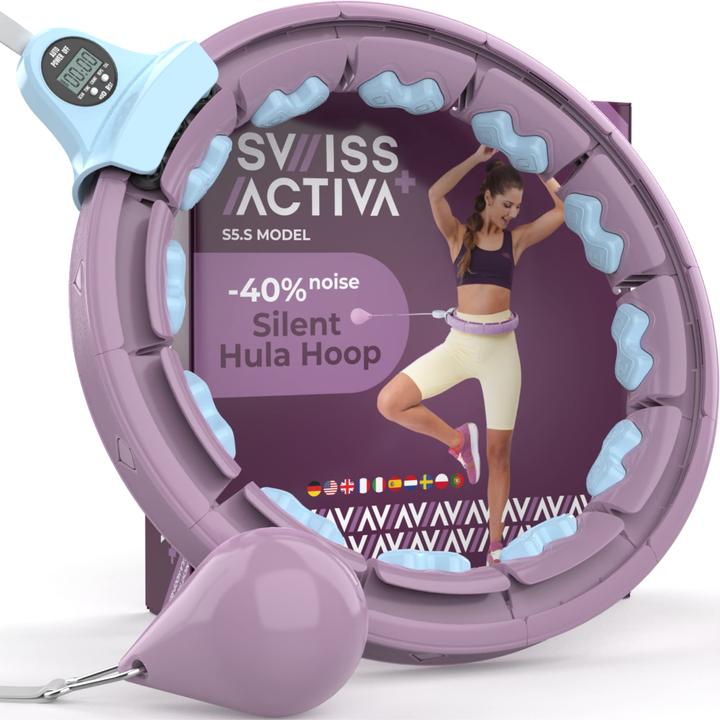 Swiss Activa+ Smart Hula Hoop (112 cm, 1370 g)
