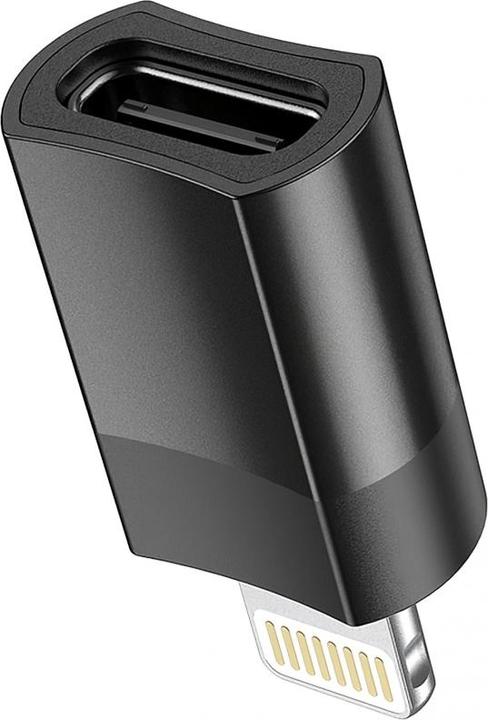 Actual product image Hoco USB Adapter UA17 Type-C - Lightning Black (Lightning)