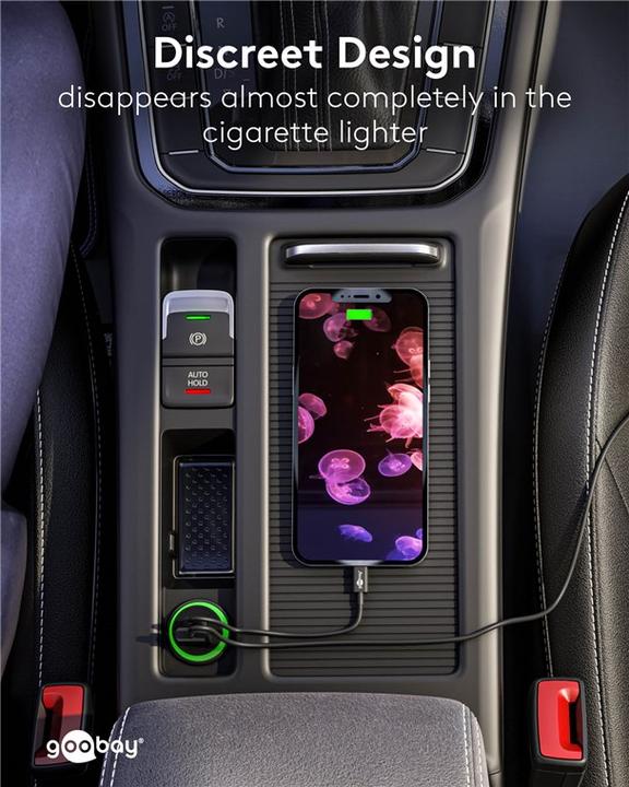 Actual product image Goobay PD car quick charger