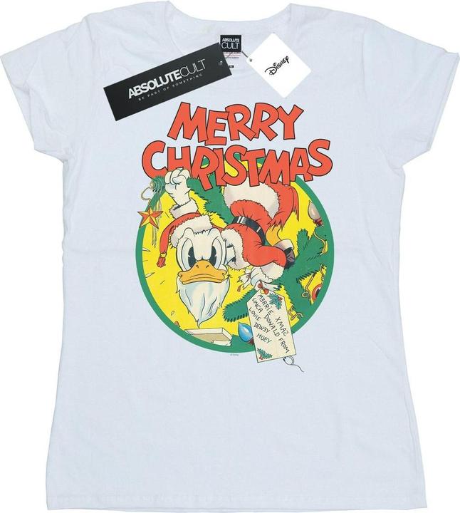 Produktbild Disney Donald Duck Merry Christmas TShirt (S)