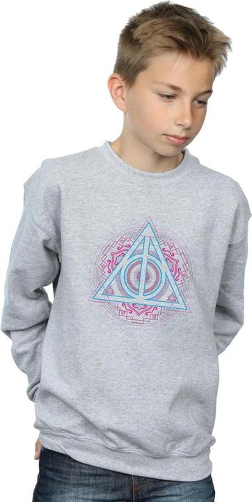 Immagine prodotto Neon Deathly Hallows Felpa Ragazzi (140, 146)