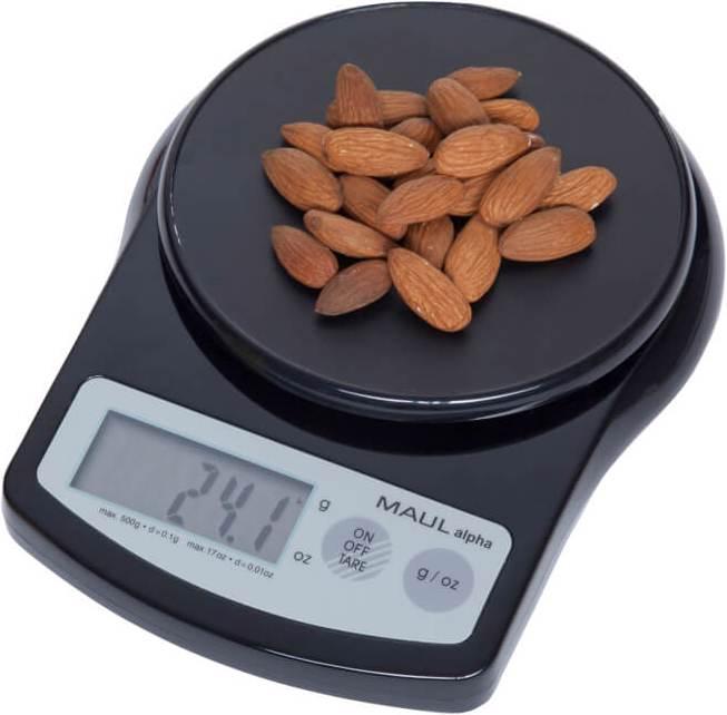 Actual product image Maul Precision scale alpha 500g