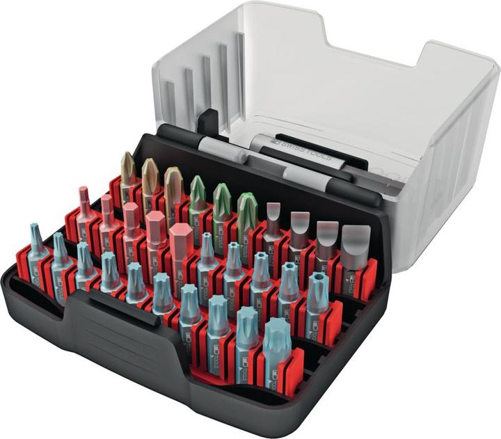 Produktbild PB Swiss Tools Bit-Satz C6-990 (Innensechsrund TX mit Loch M10, Innensechsrund TX mit Loch M30, Innensechsrund TX Mit Loch M15, Innensechsrund TX mit Loch M20, Innensechsrund TX Mit Loch M25)