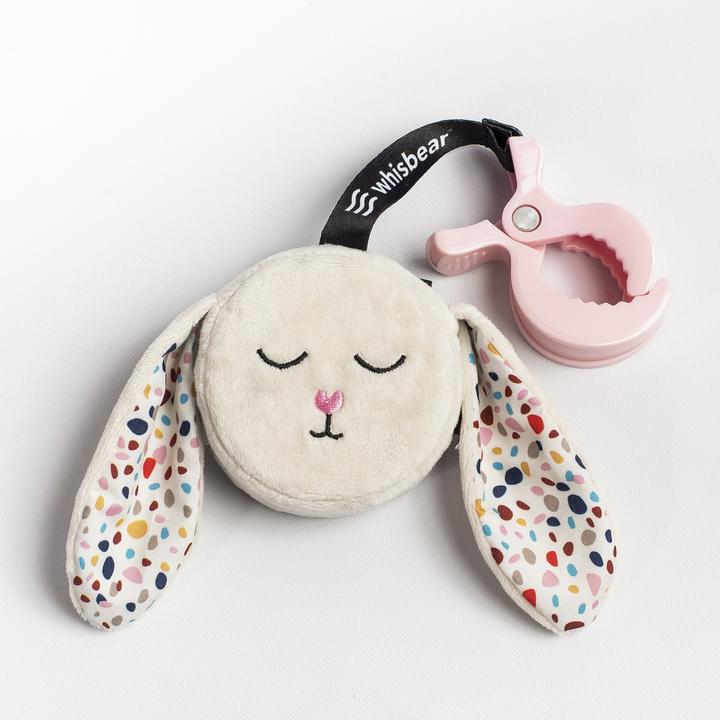 Actual product image Whisbear The buzzing rabbit with a clip