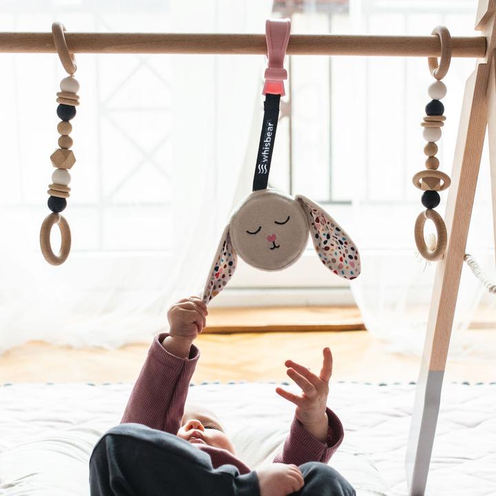 Actual product image Whisbear The buzzing rabbit with a clip