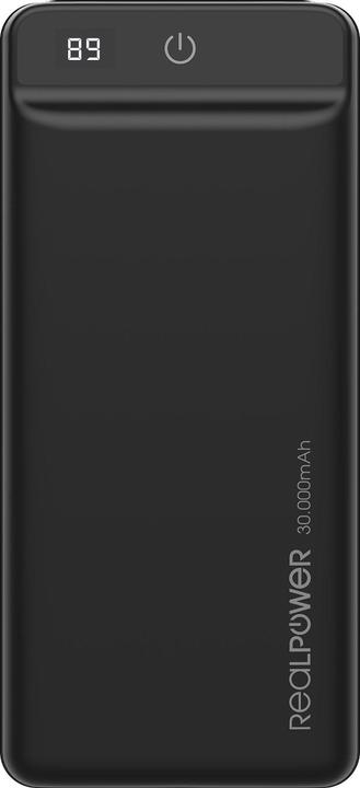 Image du produit RealPower PB-30k PD (30000 mAh, 18 W, 111 Wh)