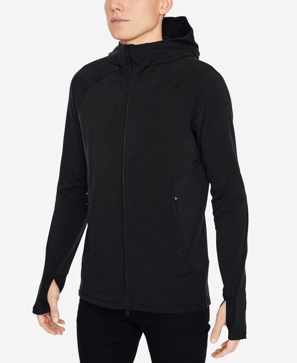 Immagine prodotto Poc Felpa Merino con cappuccio e zip da uomo (XS)