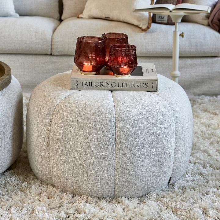 Produktbild Rivièra Maison Falcone Stool FR, rich tweed, antique white