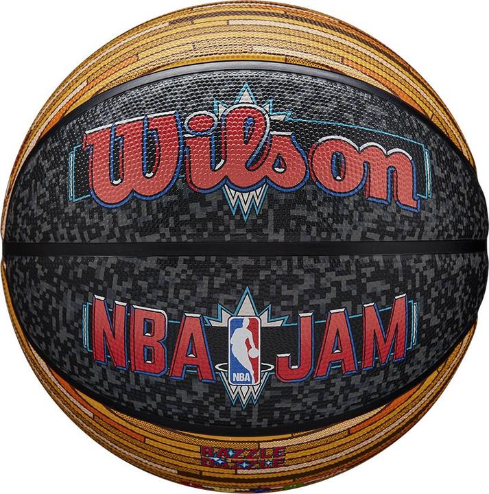 Actual product image Wilson Nba Jam Outdoor Basketball (7)