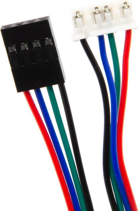 Actual product image Purecrea 6p PH2.0 to 4p Dupont2.54 Stepper Motor Cable 1m Nema17