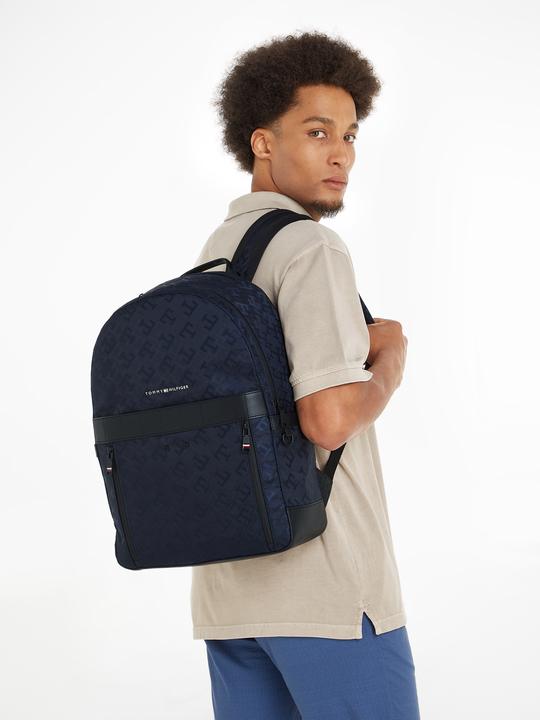 Image du produit Tommy Hilfiger Sac à dos pour ordinateur portable TH Elevated 1985 Backpack Monogram SP23