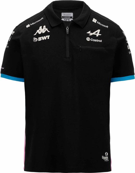 Actual product image Kappa Polo shirt Alpine F1 Adram 2024 (4XL)