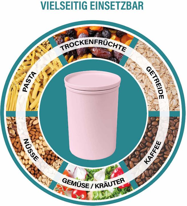 Actual product image Awave Food storage container 1000 ml, with rPET, rosé (1 l)