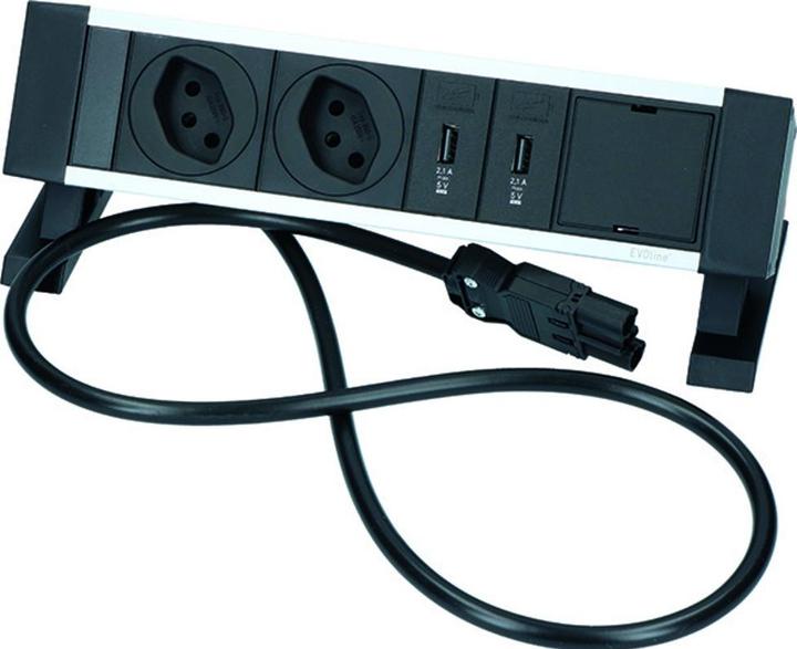 Evoline Power strip Dock Square (1 pcs.)