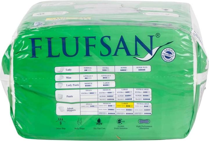 Produktbild VidaXL Flufsan Einwegwindeln für Erwachsene 15 Stk. Grösse (15 x, L)