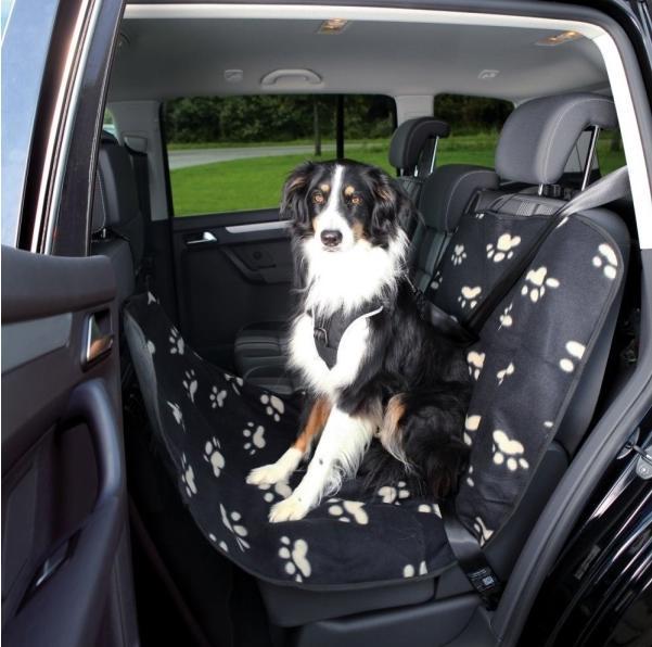 Produktbild Trixie Auto-Schondecke 65x145cm mit Pfoten (Hund, Atmungsaktiv, Reflektoren)