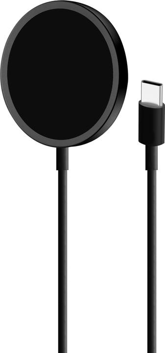Actual product image Puro Magnetic Charging Cable USB-C Magsafe - Ładowarka bezprzewodowa indukcyjna 15W (czarny) (15 W)