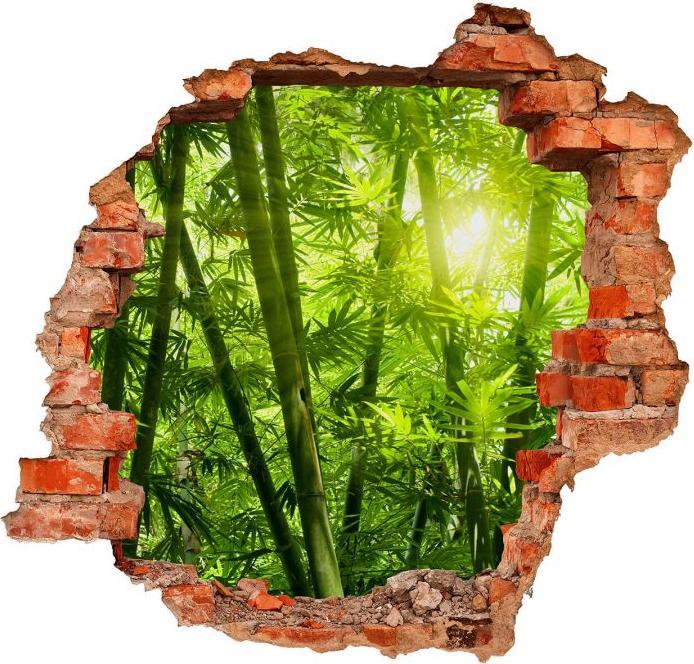 Produktbild Trenddeko 3D Sonnenschein im Bambuswald (80 x 76 cm)