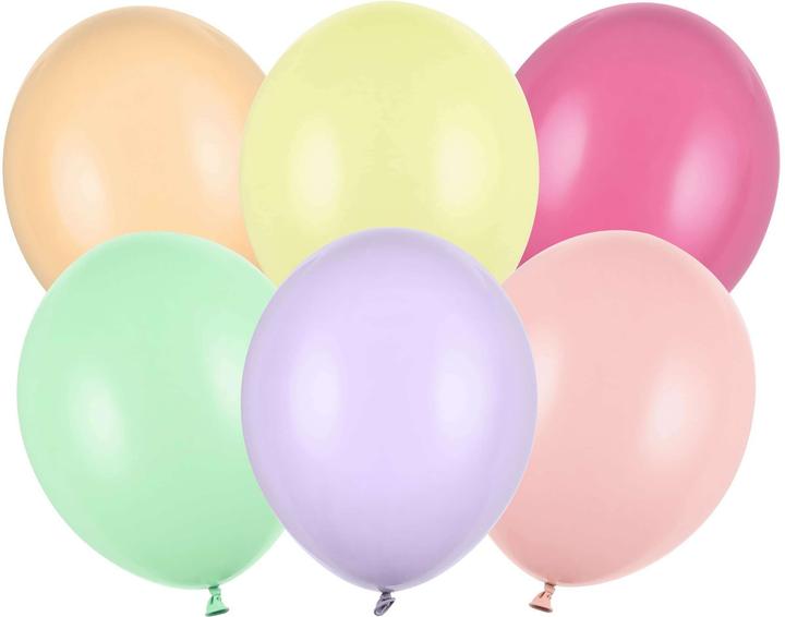 Partydeco Balloons Multicolor Pastel 30cm (10pcs)