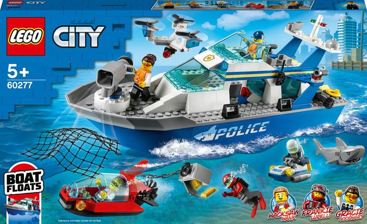 Image du produit LEGO City - Bateau de police (60277, LEGO City)