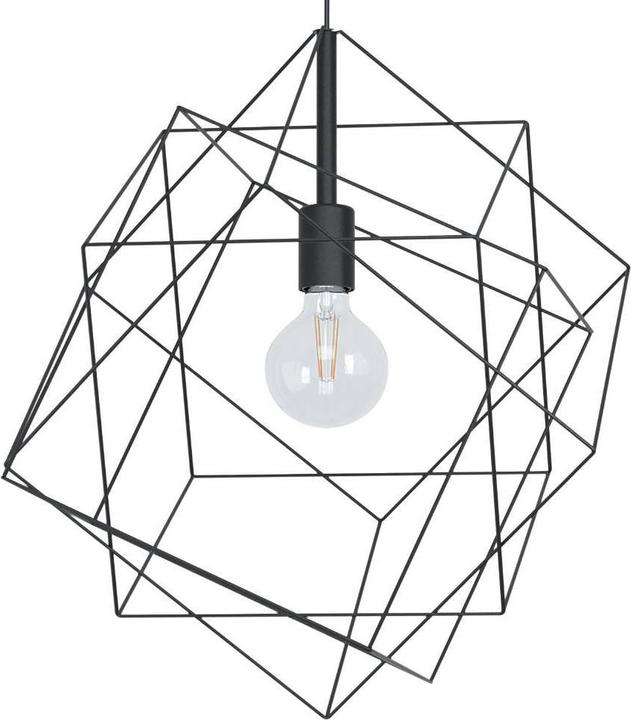 Produktbild EGLO Pendelleuchte STRAITON 1x E27, Schwarz (E27)