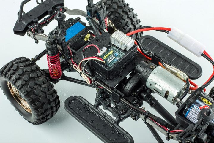 Image du produit Carson Modèle réduit de voiture RC 1:12 Mountain Warr.Sport 2.0 RTR rouge (RTR Prêt à fonctionner)