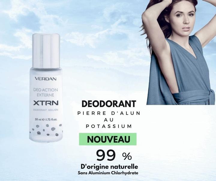 Actual product image Verdan Action Externe Deodorant natürlich für Frauen Roll on (Roll-on, 50 ml)