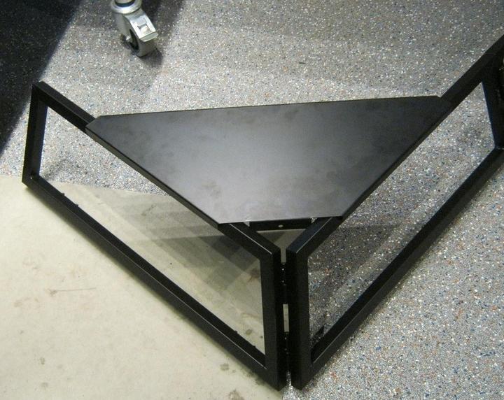 Produktbild Vonyx DJ Booth DBC2 Platte 2er-Set, Schwarz