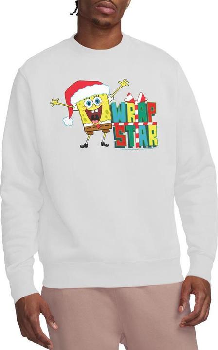 Produktbild Spongebob Squarepants Wrap Star At Christmas Sweatshirt (L)