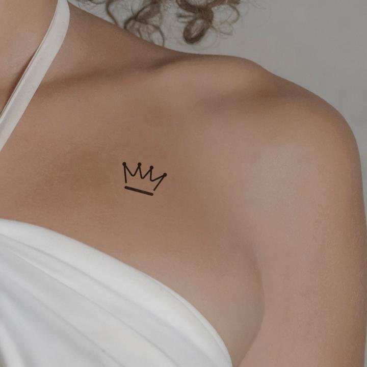Image du produit minink Tatouage temporaire - Couronne
